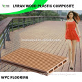 good price wood plastic composite decks